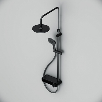 Душевая система AM-PM X-Joy F0785A622 чёрный