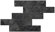 Керамическая мозаика Atlas Concord Италия Aix A0UH Fumee Brick Tumbled 37х37см 1,095кв.м.