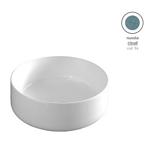 Раковина накладная ArtCeram Cognac COL001 96 00 42х42см