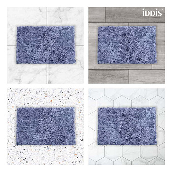 Коврик для ванной IDDIS Decor D20M580i12 50х80см фиолетовый