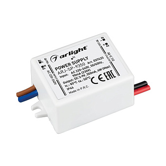 Драйвер для светодиодной ленты Arlight 037423 4Вт 9В