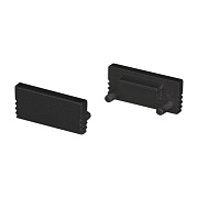 Заглушка для светодиодного профиля Arlight 037507 чёрный