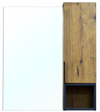 Шкаф зеркальный Azario GRIS CS00080419 16х73х80см без подсветки