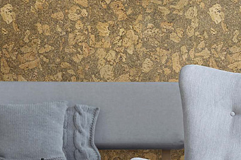 Настенная пробка CORKSTYLE WALL DESIGN Vico Grey VICO GREY 600х300х3мм 1,98кв.м