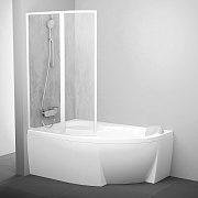 Стеклянная шторка на ванну RAVAK VSK2 76LB010041 150х170см