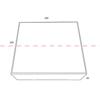 Светильник потолочный Maytoni Zon C067CL-L27B3K 27Вт LED