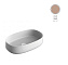 Раковина накладная ArtCeram Cognac COL003 61 00 55х35см
