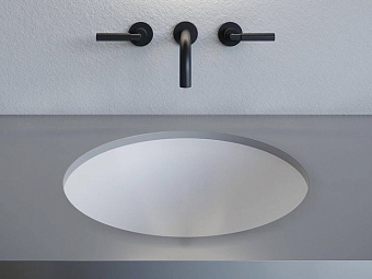 Раковина встраиваемая сверху SALINI MAREA 1802205M S-Stone матовая 42х42см