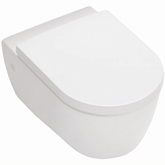 Унитаз подвесной Hatria FUSION A0Y1CC25 безободковый без сиденья