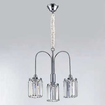 Люстра подвесная Newport 4500 4503/C chrome 60Вт 3 лампочек E14