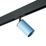 Трековый светильник Lightstar Rullo PRO435 50Вт GU10 голубой для однофазного трека