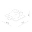 Светильник точечный встраиваемый Arte Lamp INVISIBLE A9410PL-1WH 35Вт GU10