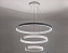 Люстра подвесная Ambrella COMFORT LineTech FL5887 90Вт 3 лампочек LED