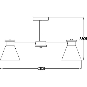 Люстра потолочная Arte Lamp TYLER A1031PL-5WH 60Вт 5 лампочек E27
