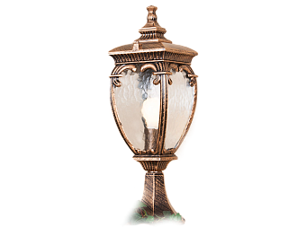 Светильник ландшафтный Elektrostandard Andromeda a027999 GLYF-8024S 60Вт IP44 E27 чёрное золото