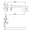 Смеситель для раковины Cisal Less New LN0135112F никель