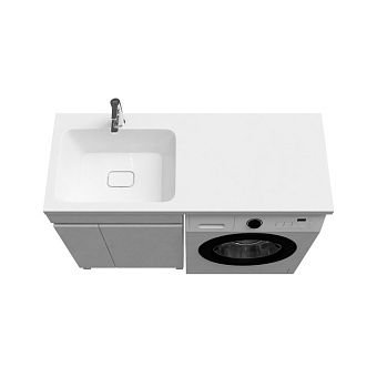 Тумба с раковиной IDDIS Optima Home OPH12LDi95K 48х120х89см