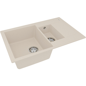 Мойка кухонная LEMARK RAMZA 760 9910042 50х76см шампань