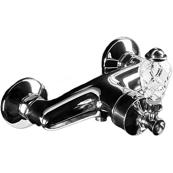 Смеситель для душа Boheme Vogue Crystal 224-CRST хром