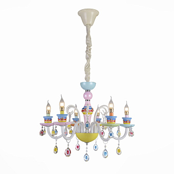 Люстра подвесная ST Luce ORNATO SL673.783.06 240Вт 6 лампочек E14
