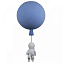 Светильник потолочный Loft It Cosmo 10044/250 Blue 40Вт E27