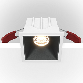Светильник точечный встраиваемый Maytoni Alfa LED DL043-01-10W4K-D-SQ-WB 10Вт LED