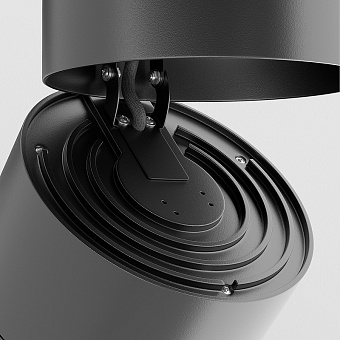 Трековый светильник Maytoni Yin TR084-1-15W3K-D-B 15Вт LED чёрный для однофазного трека