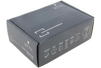 Дверная ручка нажимная Code Deco Slim H-30116-A-NISM никель суперматовый