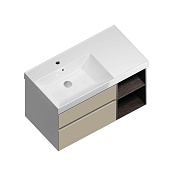 Тумба под раковину подвесная KERAMA MARAZZI CUBO CU.90Lh\LIM 47х87,8х47,5см