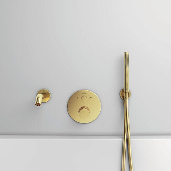 Шланговое подключение IDEAL STANDARD BC807A2 Brushed Gold