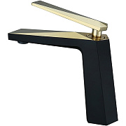 Смеситель для раковины Boheme Venturo 381-B золотой/чёрный