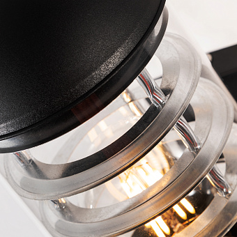 Светильник фасадный Arte Lamp COPPIA A5217AL-1BK 20Вт IP44 E27 чёрный