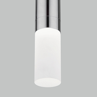 Светильник подвесной Eurosvet Axel 50210/1 LED хром 7Вт LED