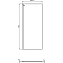Фиксированная панель 90 см Ideal Standard CONNECT 2 Wetroom panel K9377V3
