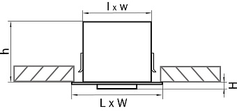 Светильник карданный Lightstar Cardano 214127 150Вт G53