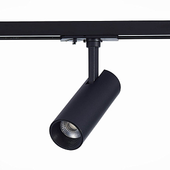 Трековый светильник ST Luce MONO ST350.436.10.36 10Вт LED матовый чёрный для однофазного трека