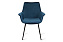 Кухонный стул AERO 65х44х85см велюр/сталь Navy