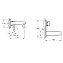 Смеситель для раковины VITRA Root Square A4273836EXP матовый чёрный