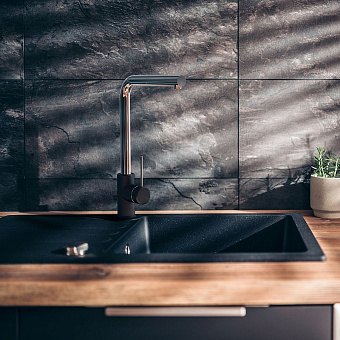 Смеситель для кухни Paini Piemonte PICR46H4 выдвижной излив хром