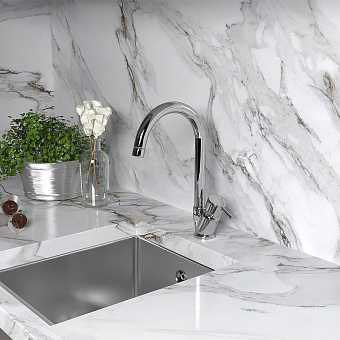 Смеситель для кухни Paini Cox 78CR570PKM высокий излив хром