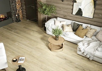 Виниловый ламинат Alpine Floor Дуб Сливочный ЕСО 7-19 1220х183х8мм 43 класс 1,79кв.м