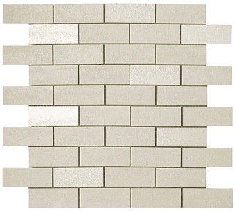Керамическая мозаика Atlas Concord Италия Arty 9ASI Milk Minibrick 30,5х30,5см 0,558кв.м.
