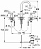 Смеситель для раковины GROHE Atrio Jota 20009000 хром