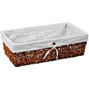 Корзина для белья WASSERKRAFT EXTER WB-160-L плетёная 25,8л