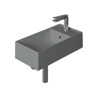 Раковина подвесная SIMAS Agile AG20 cemento matt*1 40х20см