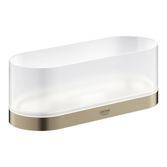 Полотенцедержатель GROHE Selection 41035EN0 серый 20см