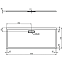 Душевой поддон IDEAL STANDARD ULTRAFLAT NEW T4479V1 70х170см