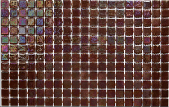 Стеклянная мозаика Ezzari COBRE COBRE Antislip 33,4 *33,4 чёрный 33,4х33,4см 2,008кв.м.