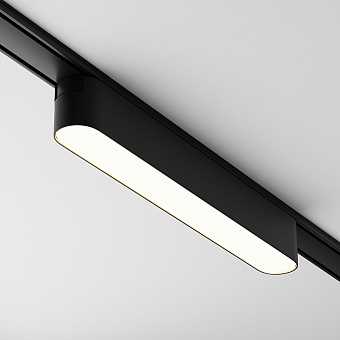 Магнитный трековый светильник Maytoni Basis TR080-1-12W3K-B 12Вт LED чёрный