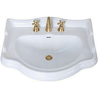 Раковина подвесная Kerasan Retro 104601*3 69х52см